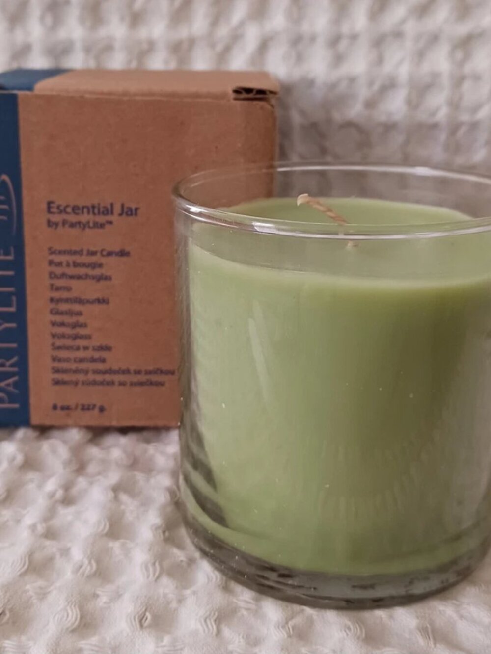 Partylite BAMBOO BREEZE ESSENTIAL Jar Candle Item G43551 New Gift Idea
